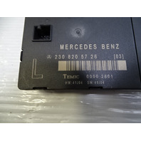 Mercedes R230 SL550 module, door control, left, 2308205726