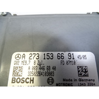 Mercedes R230 SL550 engine ignition ecu computer, 2731536691