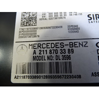 Mercedes R230 SL550 module, sirius satellite radio 2118703389
