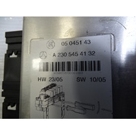 Mercedes R230 SL550 module, SAM right front 2305454132