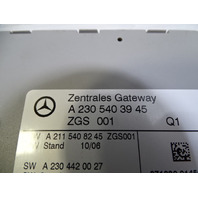 Mercedes R230 SL550 module, central gateway 2305403945