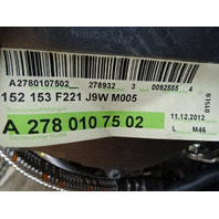 2013 Mercedes W221 S550 engine 4.6L V8 biturbo, M278 91,420 miles