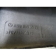 01 Mercedes R170 SLK320 trim, bumper moulding, left rear 1708850521