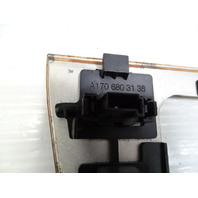 01 Mercedes R170 SLK320 trim wood bezel surround gear shifter, 1706803136