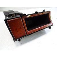 01 Mercedes R170 SLK320 ashtray, center console storage tray, w/wood, 1706801452