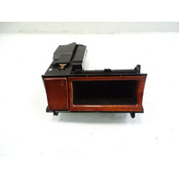 01 Mercedes R170 SLK320 ashtray, center console storage tray, w/wood, 1706801452