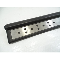 01 Mercedes R170 SLK320 trim, door step sill, scuff plate, left or right, black, 1706800335