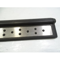 01 Mercedes R170 SLK320 trim, door step sill, scuff plate, left or right, black, 1706800335