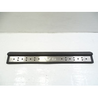 01 Mercedes R170 SLK320 trim, door step sill, scuff plate, left or right, black, 1706800335
