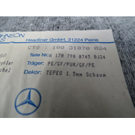01 Mercedes R170 SLK320 trim, headliner, tan 1707900745