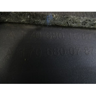 01 Mercedes R170 SLK320 trim, knee bolster, left, black 1706801587