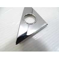 78 Mercedes R107 450SL trim, mirror bolt cover plate, right 1077250811