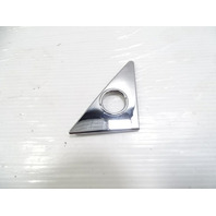 78 Mercedes R107 450SL trim, mirror bolt cover plate, right 1077250811