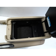 2000 Lexus LX470 center console assembly w/ armrest, tan 58901-60260