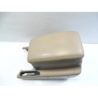 2000 Lexus LX470 center console assembly w/ armrest, tan 58901-60260