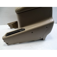 2000 Lexus LX470 center console assembly w/ armrest, tan 58901-60260