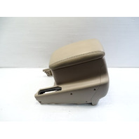 2000 Lexus LX470 center console assembly w/ armrest, tan 58901-60260