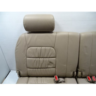 2000 Lexus LX470 seats, rear, 3rd row third row, tan