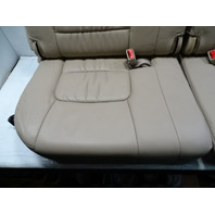 2000 Lexus LX470 seats, rear, 3rd row third row, tan