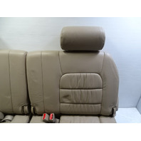 2000 Lexus LX470 seats, rear, 3rd row third row, tan