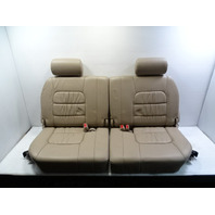 2000 Lexus LX470 seats, rear, 3rd row third row, tan