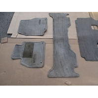 2000 Lexus LX470 floor mats, cargo, interior carpet mat set, tan