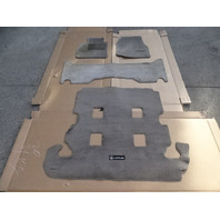 2000 Lexus LX470 floor mats, cargo, interior carpet mat set, tan