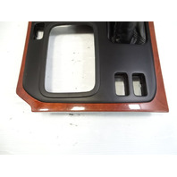 2000 Lexus LX470 trim, center console, w/ wood trim, shift boot 58804-60151 58804-60150