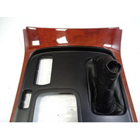 2000 Lexus LX470 trim, center console, w/ wood trim, shift boot 58804-60151 58804-60150