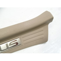 2000 Lexus LX470 trim, door step sill plate left rear, tan 67918-60040