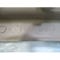 2000 Lexus LX470 trim, door step sill plate left rear, tan 67918-60040