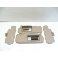2000 Lexus LX470 sun visors set, tan 74320-60742, 74310-60772