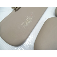2000 Lexus LX470 sun visors set, tan 74320-60742, 74310-60772