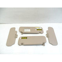 2000 Lexus LX470 sun visors set, tan 74320-60742, 74310-60772