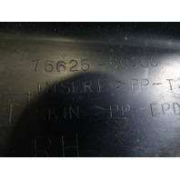 2000 Lexus LX470 mud flap guard, trim, right rear, 76625-60150