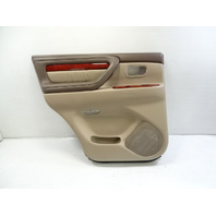 2000 Lexus LX470 door panel, left rear, tan