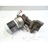 2000 Lexus LX470 engine oil filter housing, w/oil cooler, 15710-50020