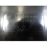 03 Mercedes R230 SL500 trim door panel storage tray pocket, 2307200103 gray