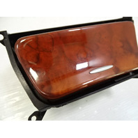 03 Mercedes R230 SL500 ashtray center console, w/ wood trim, walnut, 2308100030