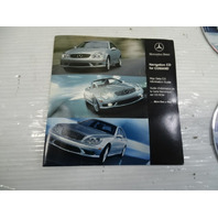 03 Mercedes R230 SL500 navigation CD set #2-10, BQ6460222
