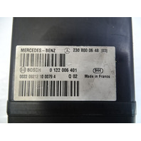 03 Mercedes R230 SL500 vacuum pump, central locking 2308000648