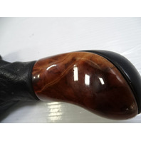 03 Mercedes R230 SL500 gear shift knob, black w/wood 2302671710