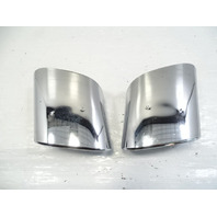 03 Mercedes R230 SL500 exhaust tips, set, left and right OEM
