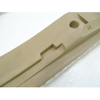 13 Mercedes X166 GL450 trim, trunk step sill scuff plate, beige, 1666900341