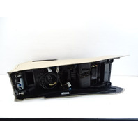13 Mercedes X166 GL450 center console assembly, beige / brown, 1666804003