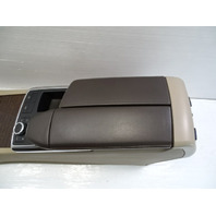 13 Mercedes X166 GL450 center console assembly, beige / brown, 1666804003