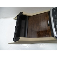 13 Mercedes X166 GL450 center console assembly, beige / brown, 1666804003