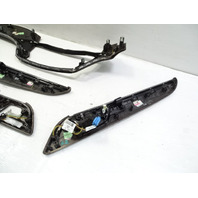 13 Mercedes X166 GL450 trim set, doors and dash, wood, 1666806240, 1667203222