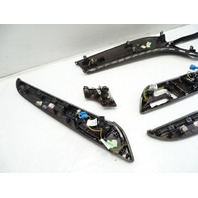 13 Mercedes X166 GL450 trim set, doors and dash, wood, 1666806240, 1667203222