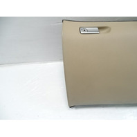 13 Mercedes X166 GL450 glovebox storage compartment, dash, beige, 1666800191